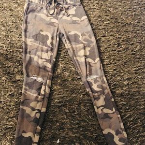 Distressed joggers